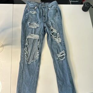 American Eagle High Rise Mom Jean